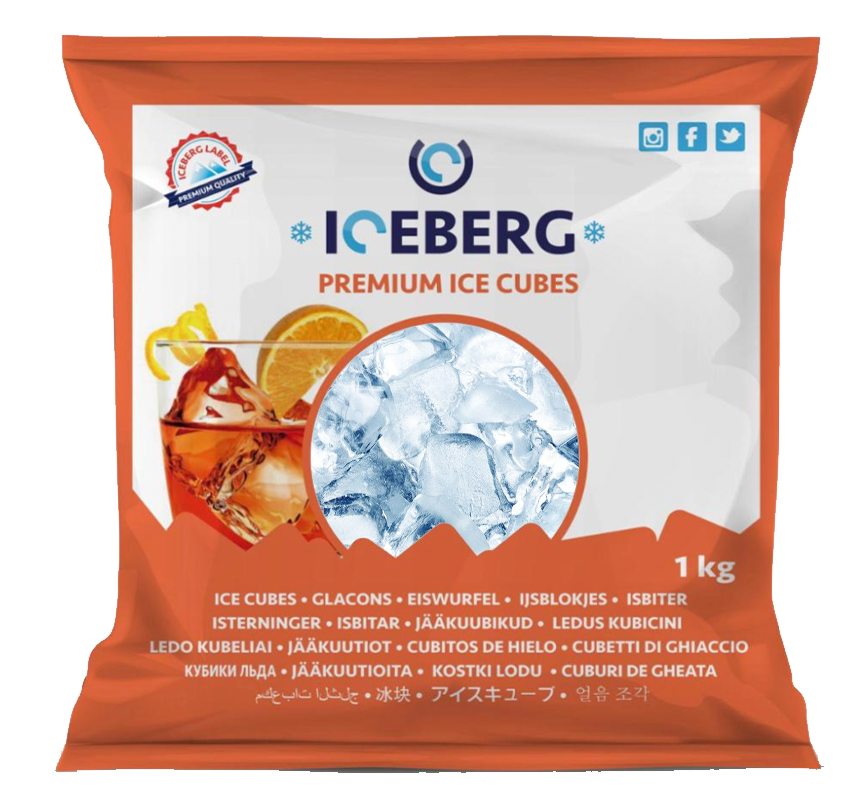 Iceberg - Ice Cubes 1kg