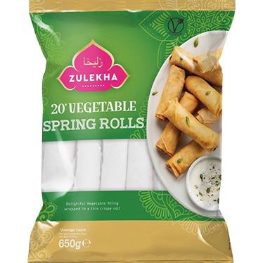 Zulekha - 20 Vegetable Spring Rolls