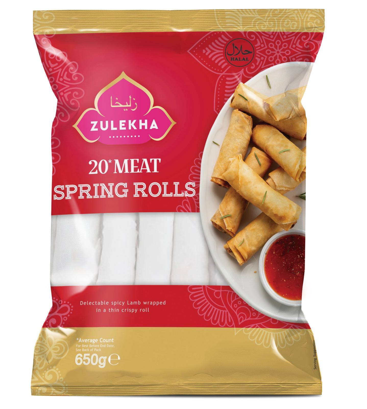 Zulekha - 20 Meat Spring Rolls