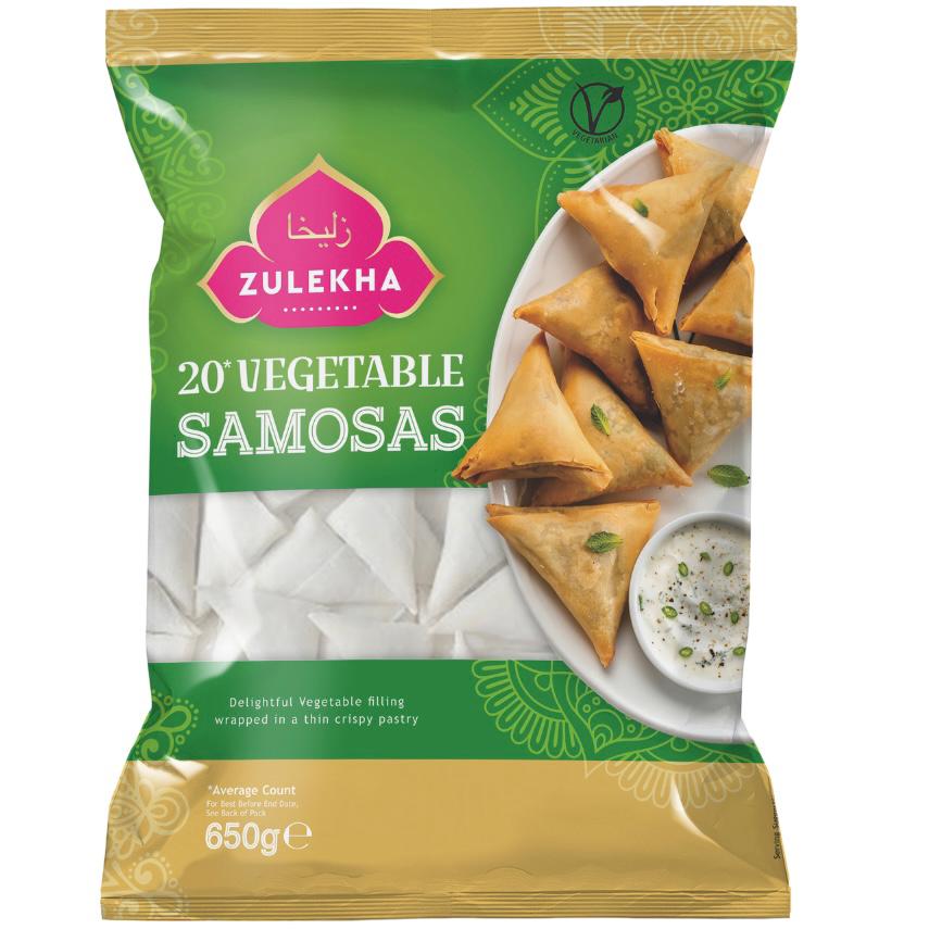 Zulekha - 20 Vegetable Samosas