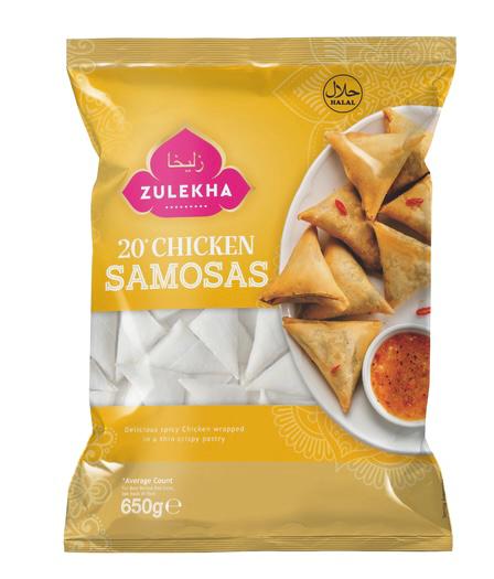 Zulekha - 20 Chicken Samosas