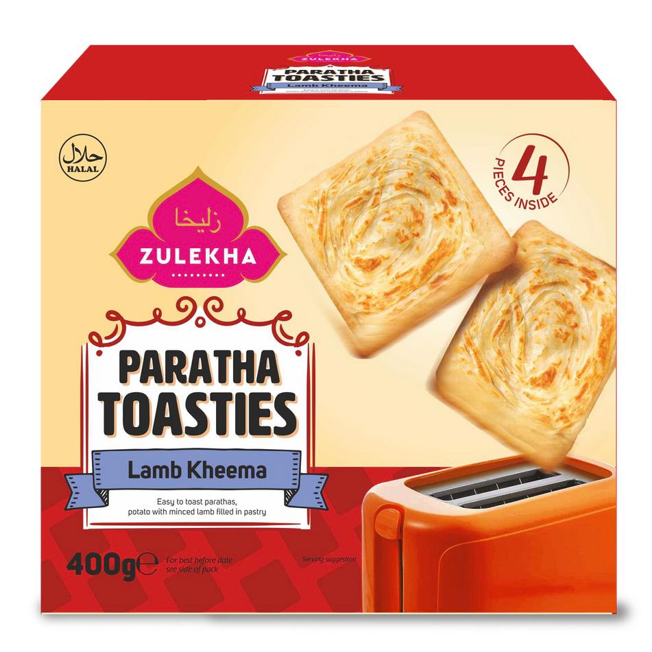 Zulekha - Paratha Toasties Lamb Kheema