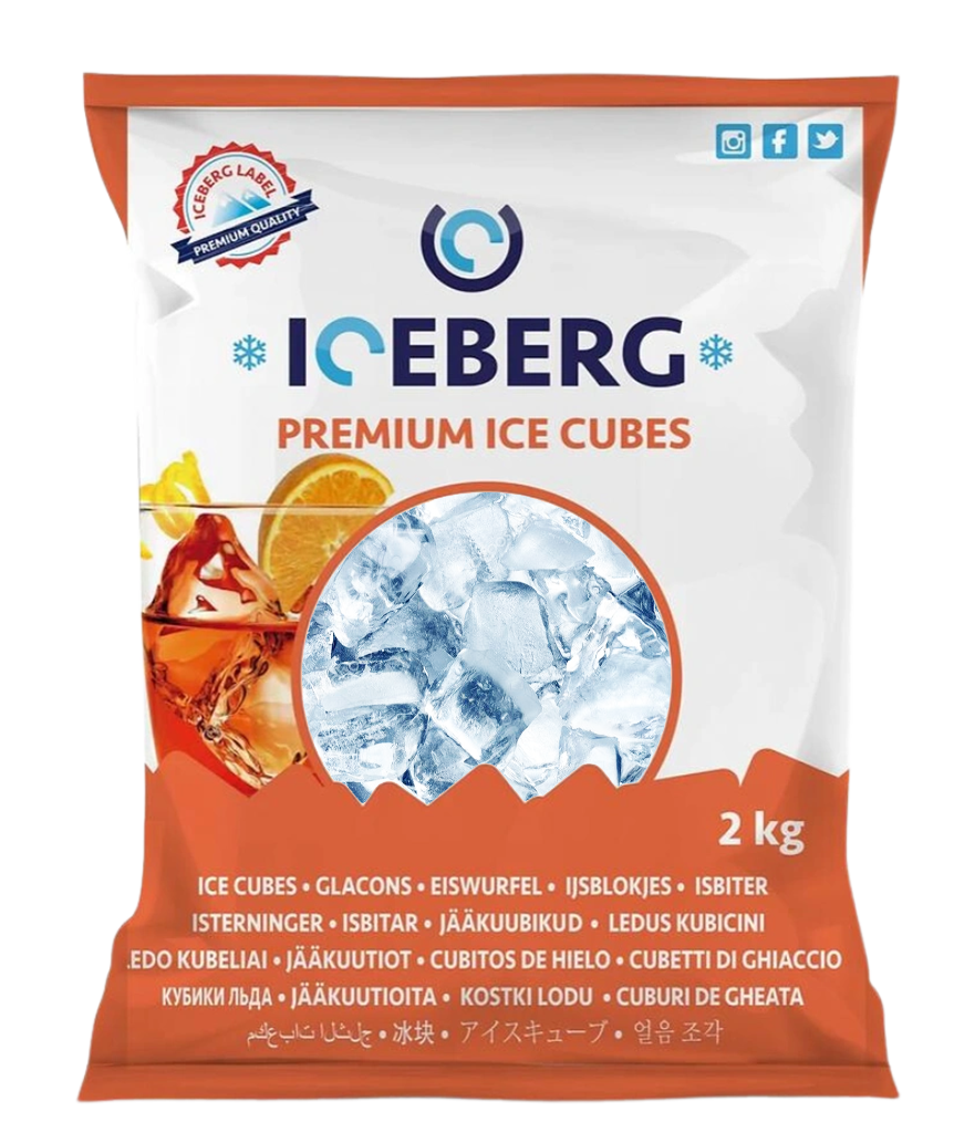Iceberg - Ice cubes 2kg